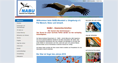 Desktop Screenshot of nabu-neuwied.de